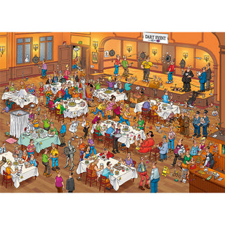 Darts - Jan van Haasteren (1000) - De Dondersteen