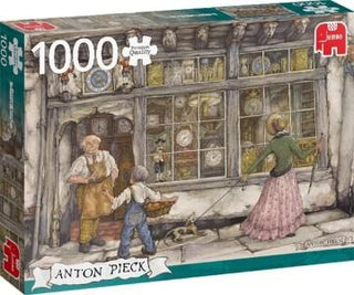 The Clock Shop - Anton Pieck (1000) - De Dondersteen