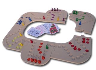 Keezen - Hout - Bord - 4 - 6 spelers - De Dondersteen