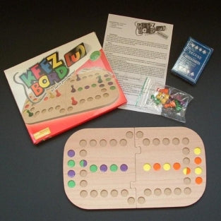 Keezen - Hout - Bord - Duo - 2 spelers - De Dondersteen