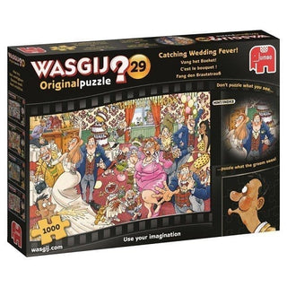 Wasgij Original 29, Vang Het Boeket! (1000) - De Dondersteen