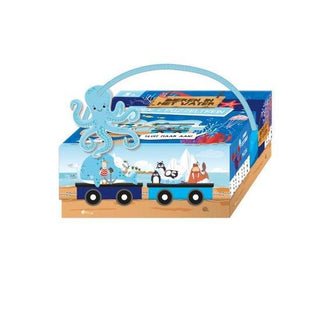 Puzzeltrein Dieren in het water - De Dondersteen