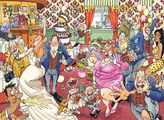 Wasgij Original 29, Vang Het Boeket! (1000) - De Dondersteen