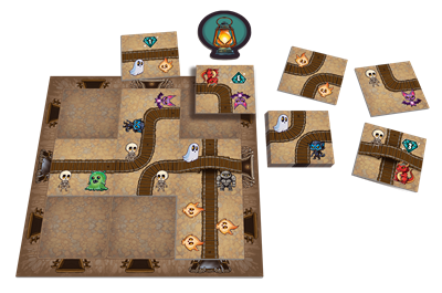 Ghosts Galore – Familie Tegelspel (NL/FR) | Snel & Strategisch