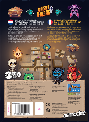 Ghosts Galore – Familie Tegelspel (NL/FR) | Snel & Strategisch