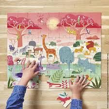 Janod - Puzzel Dierenreservaat - De Dondersteen