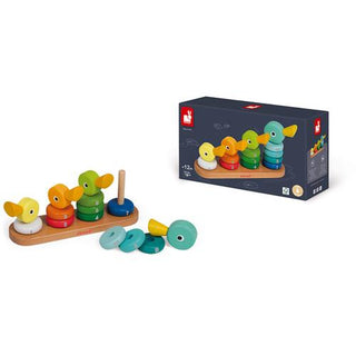 Janod Eendenfamilie - Stapelspel - De Dondersteen