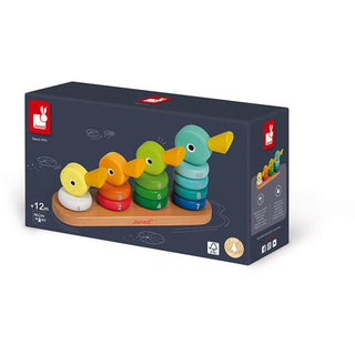 Janod Eendenfamilie - Stapelspel - De Dondersteen