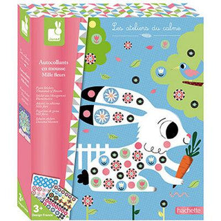 Janod Atelier - Foam stickers duizenden bloemen - De Dondersteen