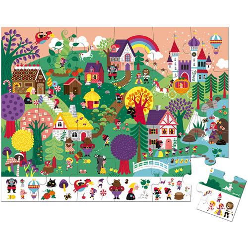 Janod Zoekpuzzel - Sprookjes - De Dondersteen