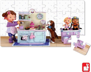 Janod Lovely puzzel - Lola's high tea  (2x24) - De Dondersteen
