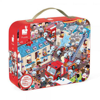 Janod Puzzel - De Brandweer (24) - De Dondersteen