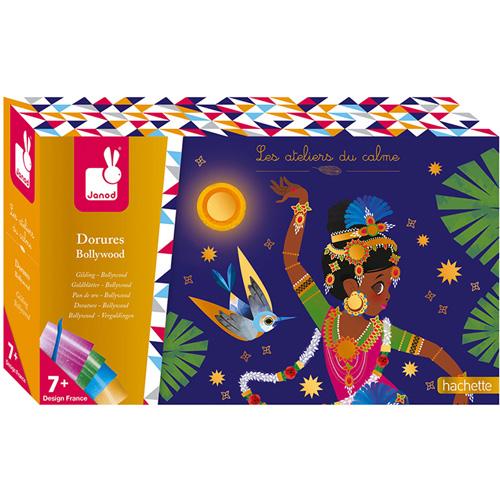 Janod Atelier - Metallic kaarten Bollywood - De Dondersteen