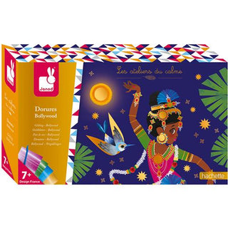 Janod Atelier - Metallic kaarten Bollywood - De Dondersteen