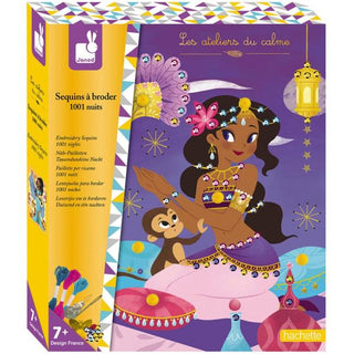 Janod Atelier - Pailletten en borduren 1001 nacht - De Dondersteen