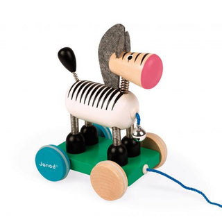 Janod Zigolos - Trekfiguur zebra - De Dondersteen