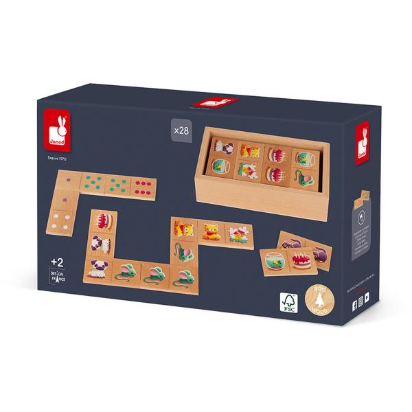 Domino eerste woordjes