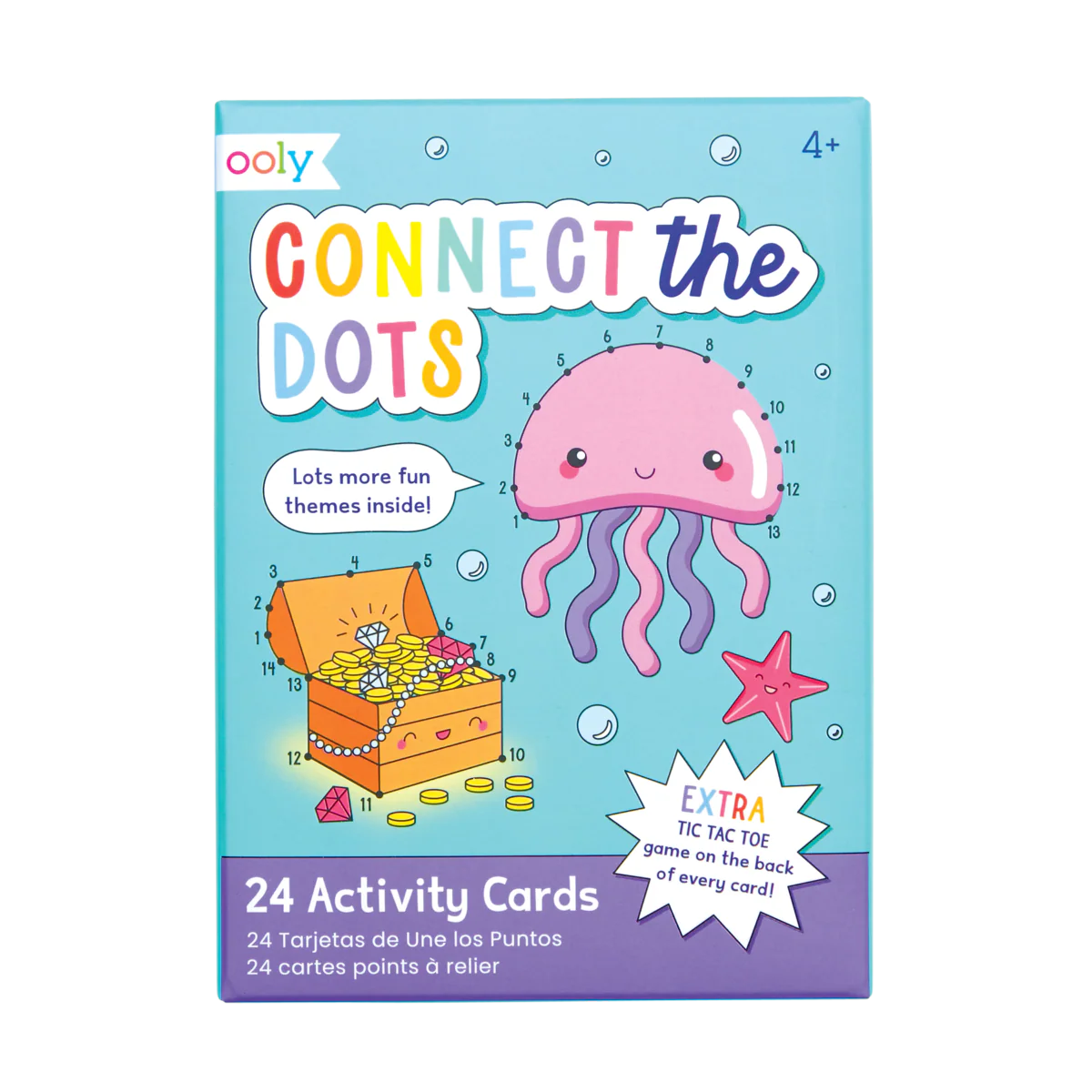 Ooly – Paper Games Activity Cards – Connect The Dots - De Dondersteen