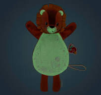 Knuffeldoekje Glow-in-the-dark Jack - De Dondersteen