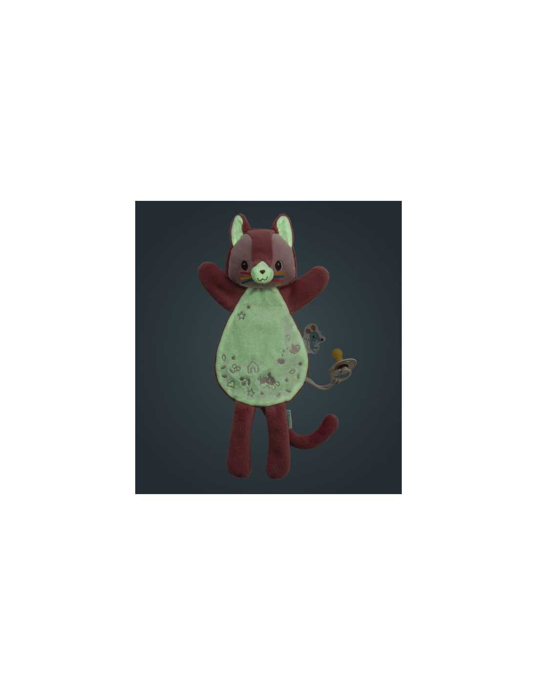 Knuffeldoekje Glow-in-the-dark Jeanne - De Dondersteen