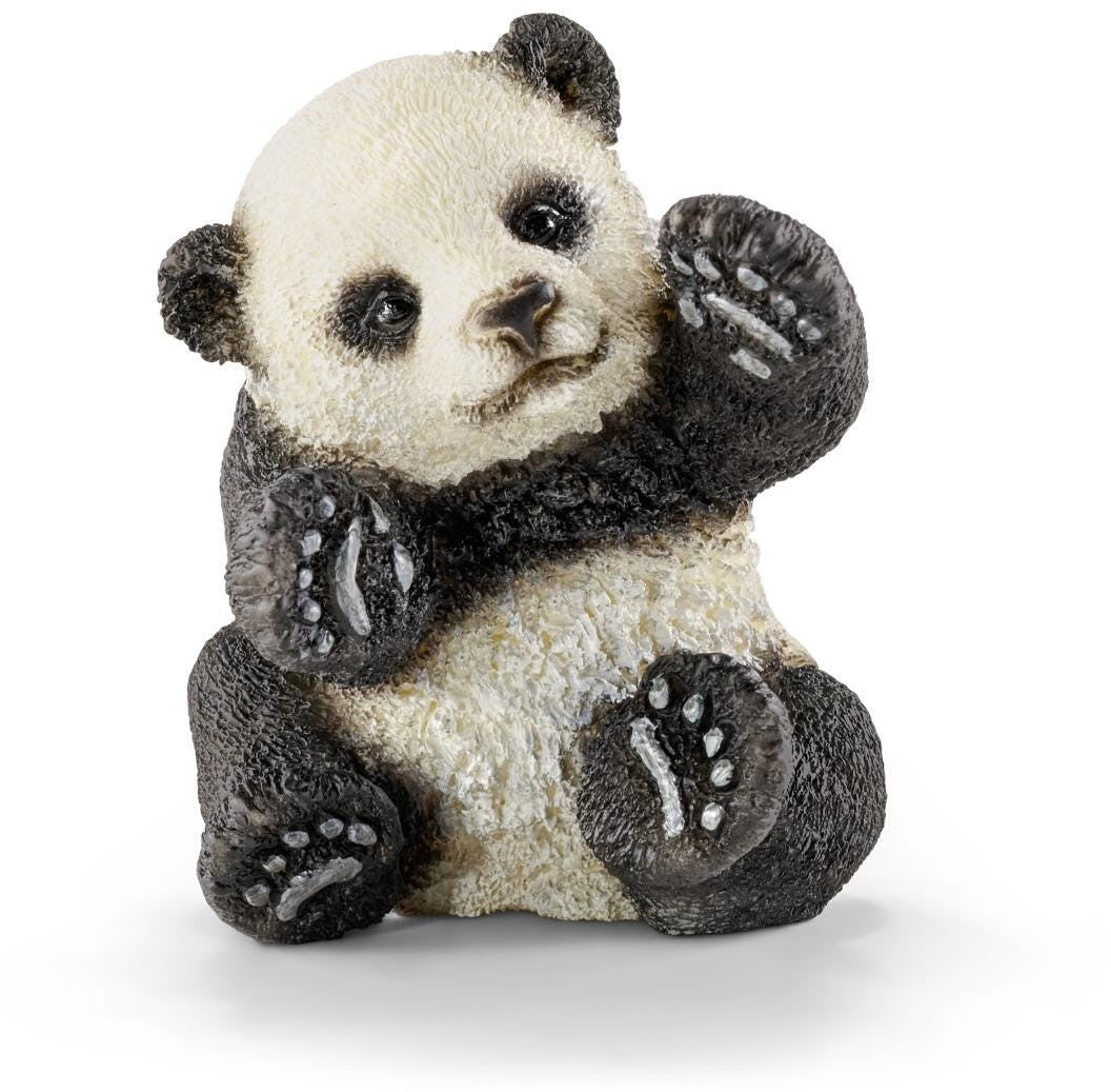 Jonge Panda Spelend