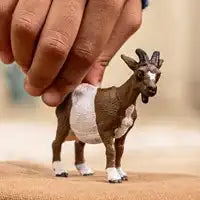 Schleich Farm World Geit – Speels boerderijdier met karakter