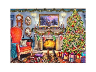 Trefl Wooden Puzzle - By The Fireplace (1000) - De Dondersteen