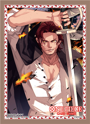 One Piece Official Sleeve 10 Shanks - De Dondersteen