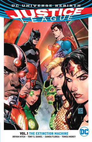 Justice League, Vol. 1: The Extinction Machines - De Dondersteen
