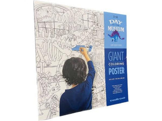 Giant Coloring Poster - Dinosaur - De Dondersteen