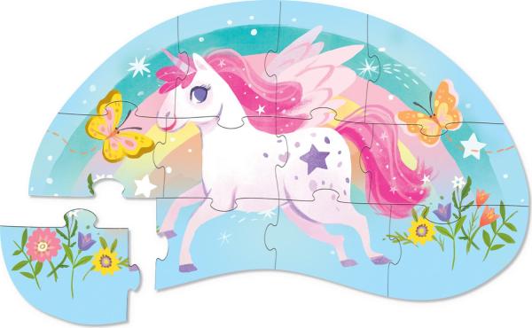 Mini Puzzle - Sweet Unicorn (12)