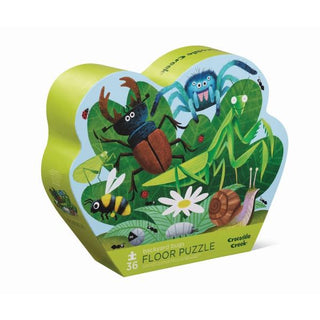Shaped Puzzle - Backyard Bugs (36) - De Dondersteen
