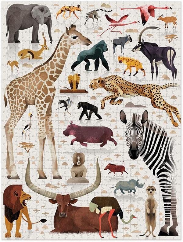 World of African Animals (750) - De Dondersteen