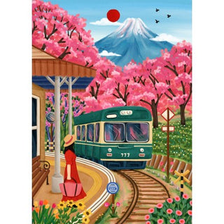 Fuji Blossoms Puzzle