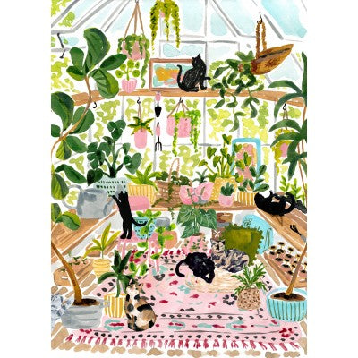 Botanical Cats Puzzle