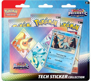 Prismatic Evolutions Tech Sticker (op = op) 17 januari beschikbaar