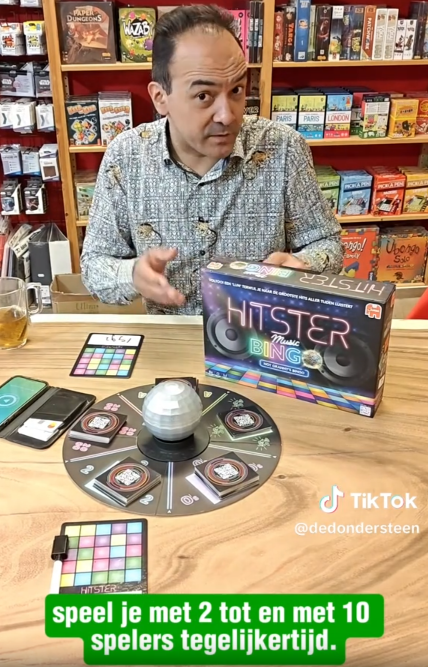 Speluitleg Hitster Bingo