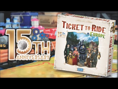 Ticket to Ride Europa 15th anniversary edition