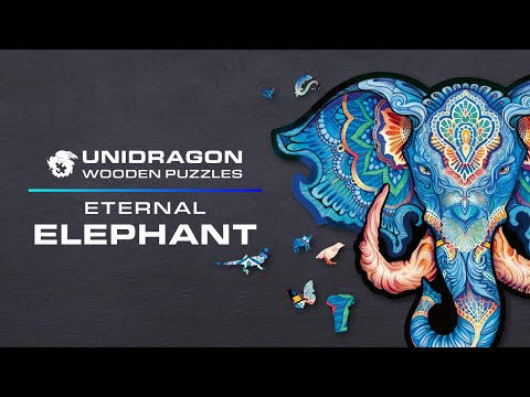 Unidragon Wooden Puzzle Eternal Elephant King Size
