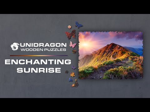 Unidragon Wooden Puzzle Enchanting Sunrise S