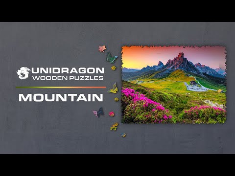 Unidragon Wooden Puzzle Mountain M