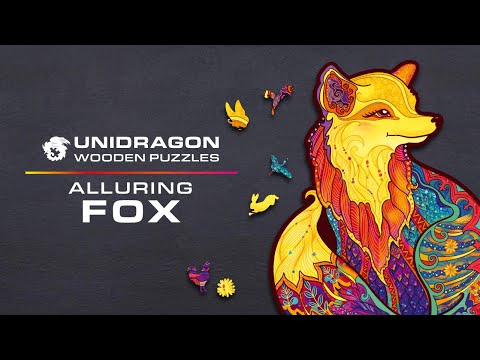 Unidragon Wooden Puzzle Alluring Fox M