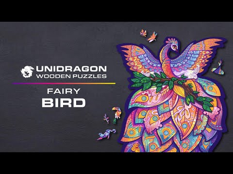Unidragon Wooden Puzzle Fairy Bird S