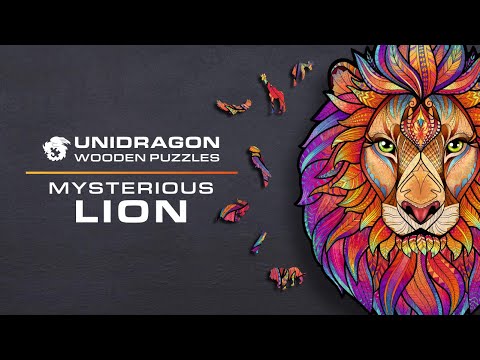 Unidragon Wooden Puzzle Mysterious Lion S