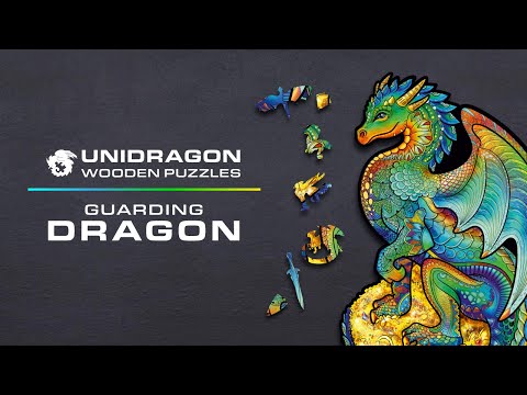 Unidragon Wooden Puzzle Guarding Dragon Royal Size