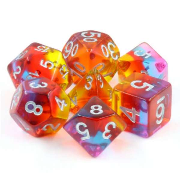 Golden Time RPG Dice Set (7)