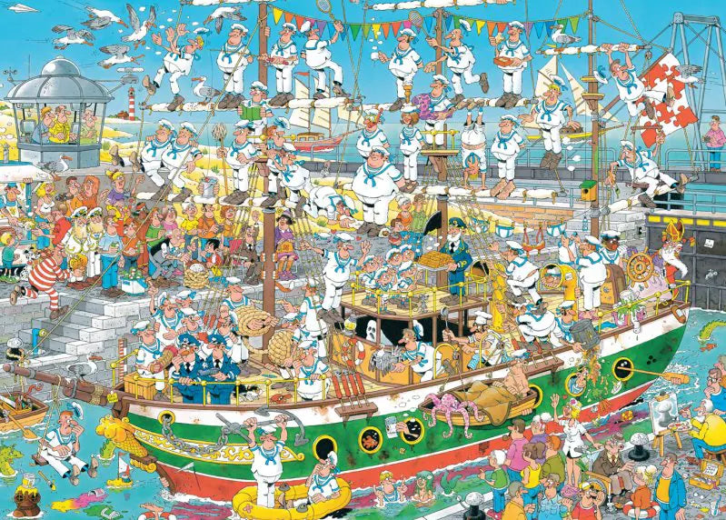 JvH - Tall Ship Chaos (1000) - De Dondersteen
