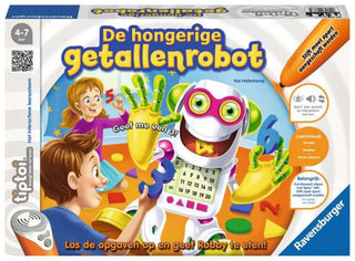 Tiptoi - De Hongerige Getallenrobot - De Dondersteen