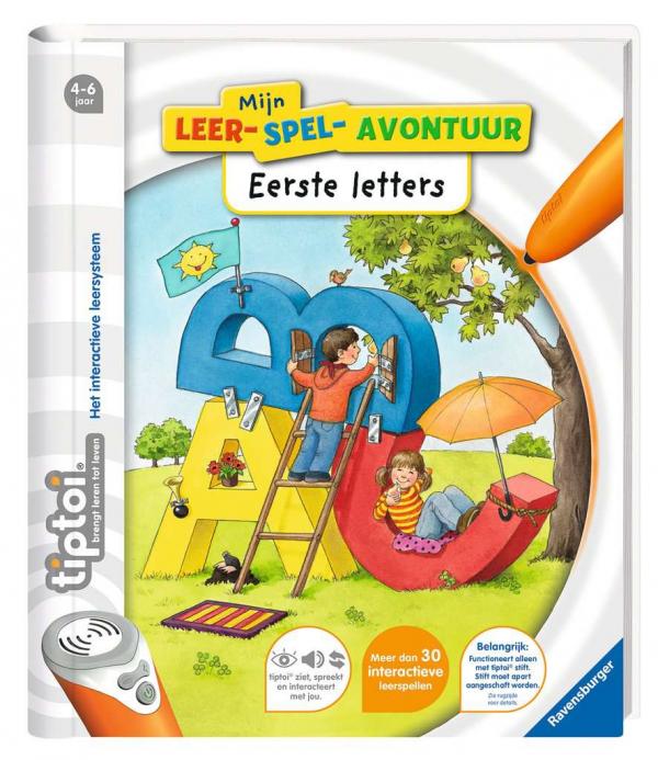 Tiptoi - Mijn Leer-Spel-Avontuur - Eerste Letters - De Dondersteen