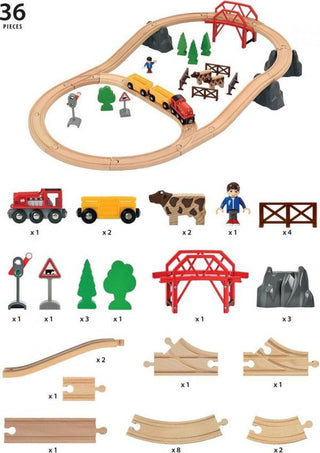 Brio Heuvels op het Platteland Set - De Dondersteen